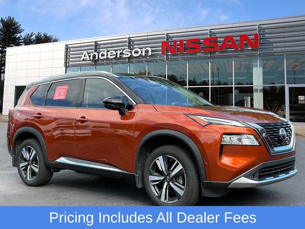 Certified 2021 Nissan Rogue Platinum AWD/4WD image 1