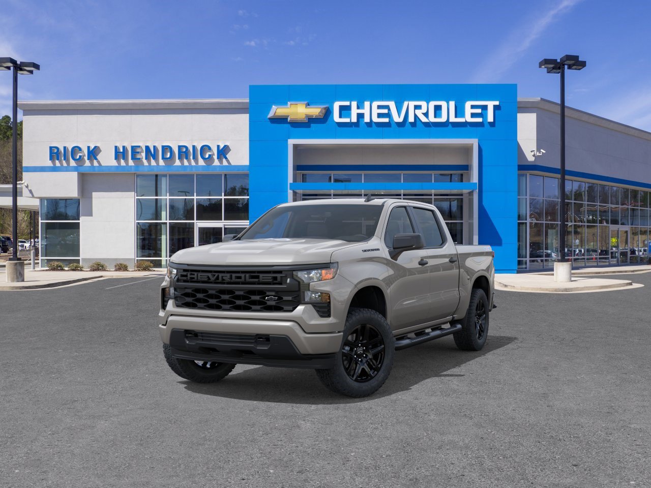 New 2026 Chevrolet Silverado 1500 Custom w/ Turbomax Blackout Package AWD/4WD image 10