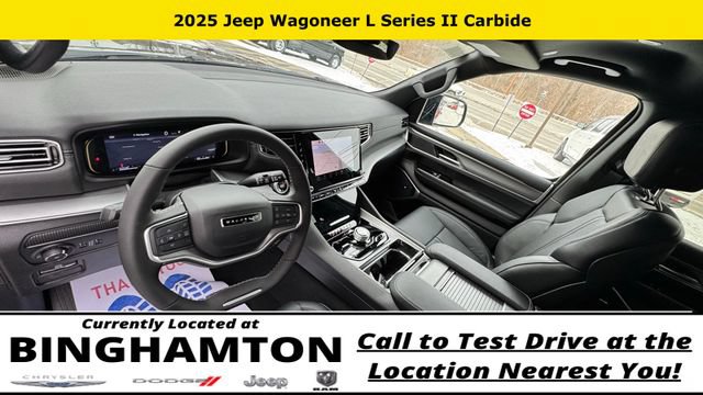New 2025 Jeep Wagoneer L Series II w/ HD Trailer Tow Package w/25F AWD/4WD image 16