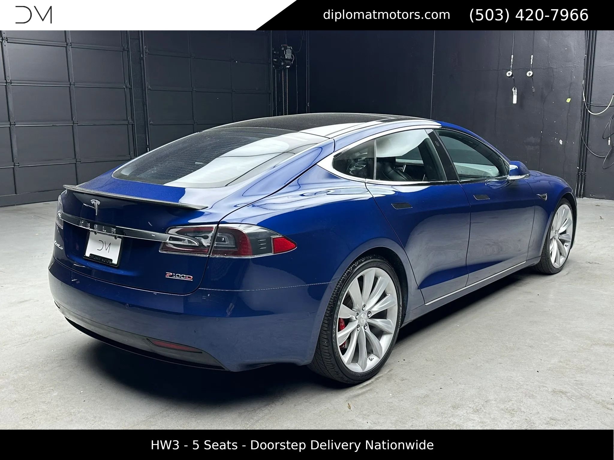 Used 2016 Tesla Model S P100D AWD/4WD image 7