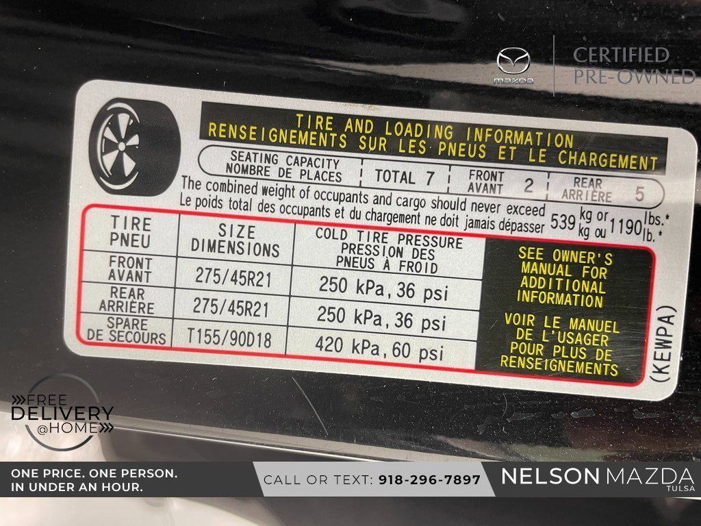 Used 2024 MAZDA CX-90 3.3 Turbo w/ Premium Package image 54