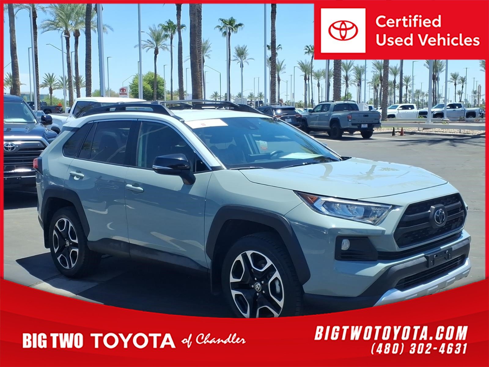 Certified 2021 Toyota RAV4 Adventure AWD/4WD image 1