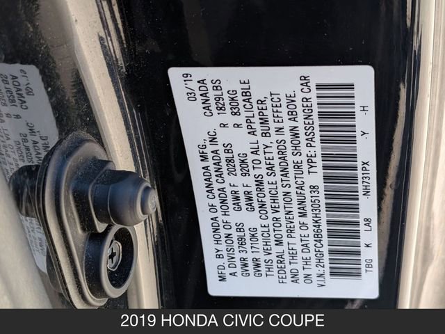 Used 2019 Honda Civic LX image 29