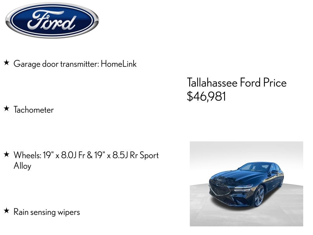 Used 2025 Genesis G70 3.3T Advanced w/ Sport Prestige Package image 9