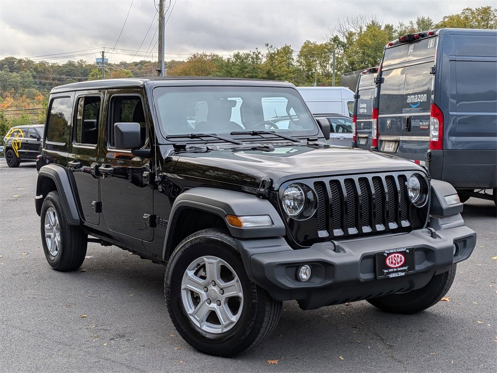 Certified 2022 Jeep Wrangler Unlimited Sport w/ Sun And Sound Package