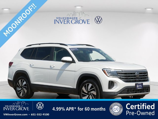 Certified 2026 Volkswagen Atlas SE w/ Panoramic Sunroof Package