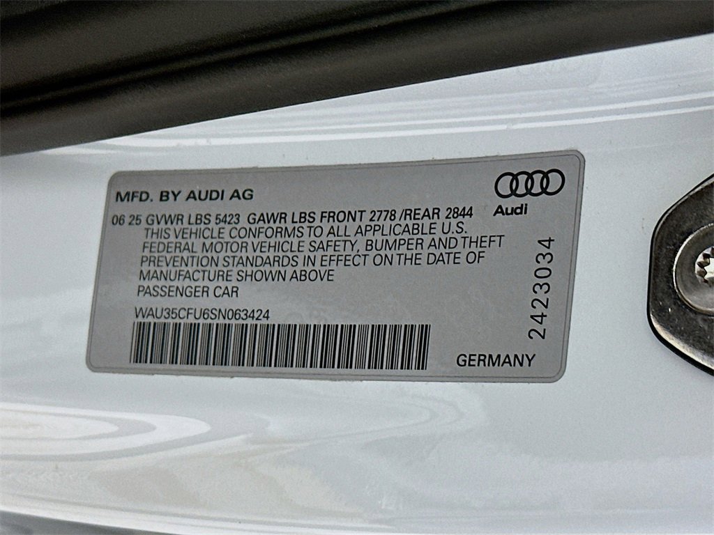 New 2025 Audi S5 Prestige image 27