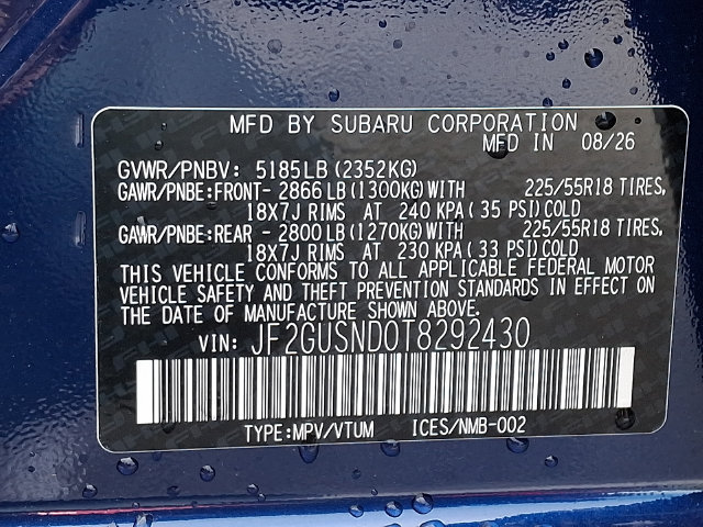 New 2026 Subaru Crosstrek 2.5i Limited AWD/4WD image 16
