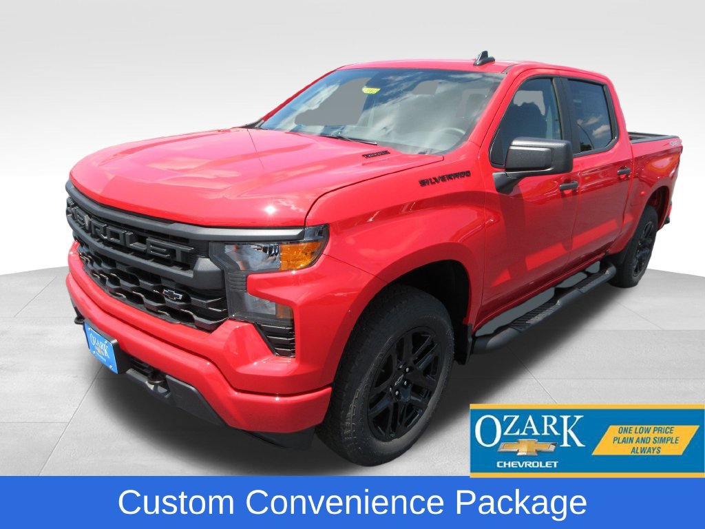 New 2026 Chevrolet Silverado 1500 Custom w/ Turbomax Blackout Package