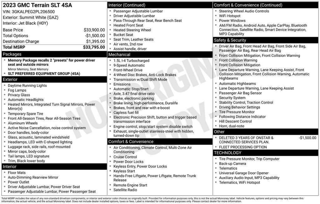 Used 2023 GMC Terrain SLT image 7