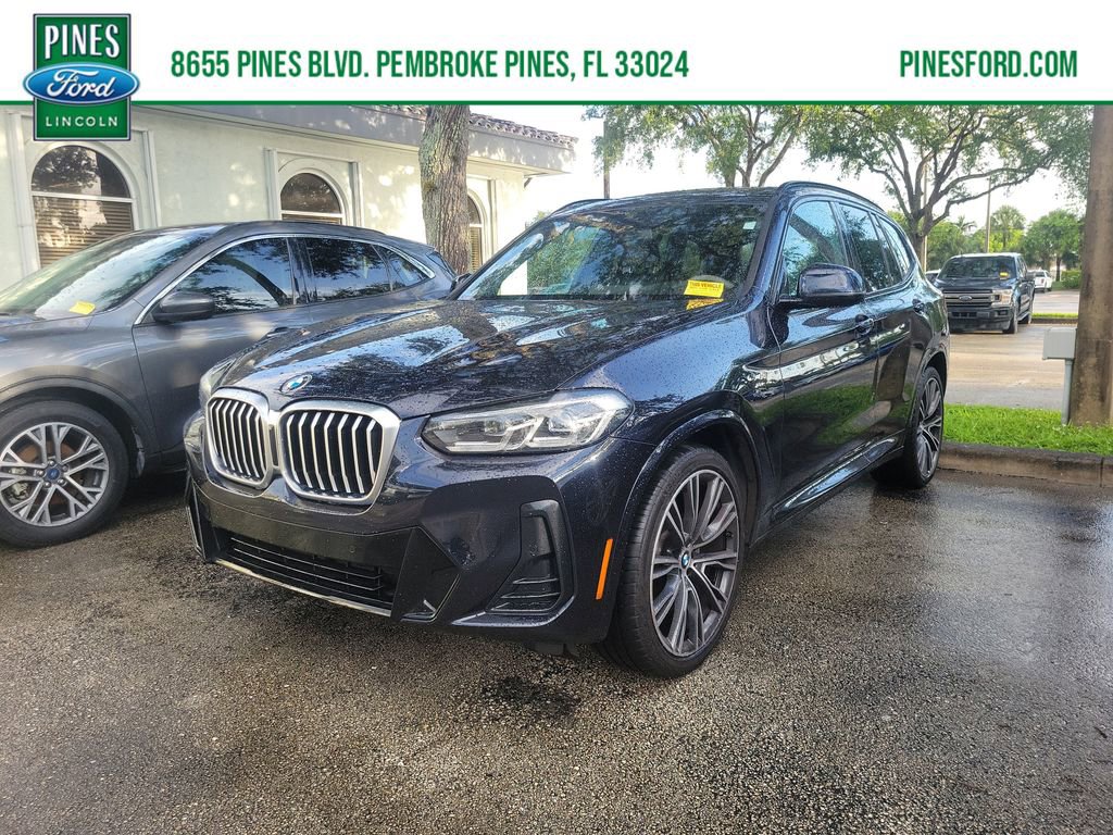 Used 2022 BMW X3 sDrive30i w/ M Sport Package 2