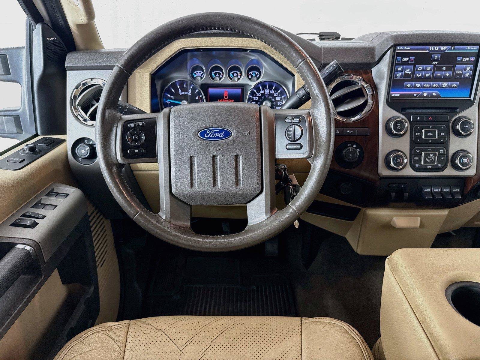 Used 2013 Ford F350 Lariat w/ Lariat Interior Pkg AWD/4WD image 10