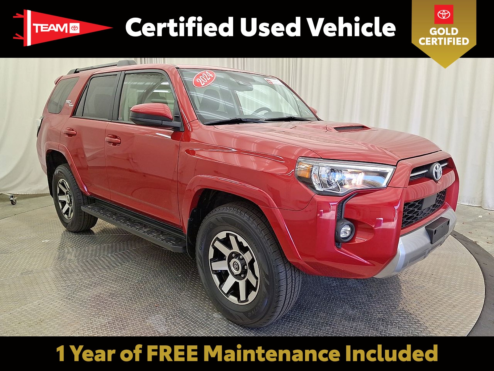 Certified 2024 Toyota 4Runner TRD Off-Road