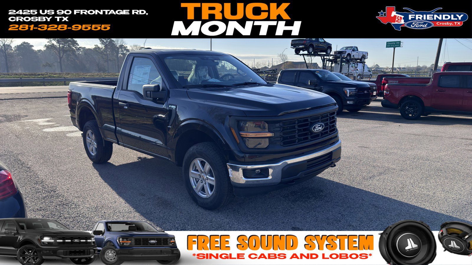 New 2026 Ford F150 XL w/ Equipment Group 103A High