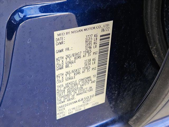 Used 2022 Nissan Frontier SV image 24