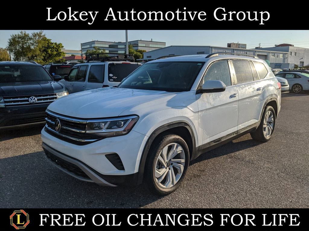 Used 2022 Volkswagen Atlas SE w/ Panoramic Sunroof Package image 1