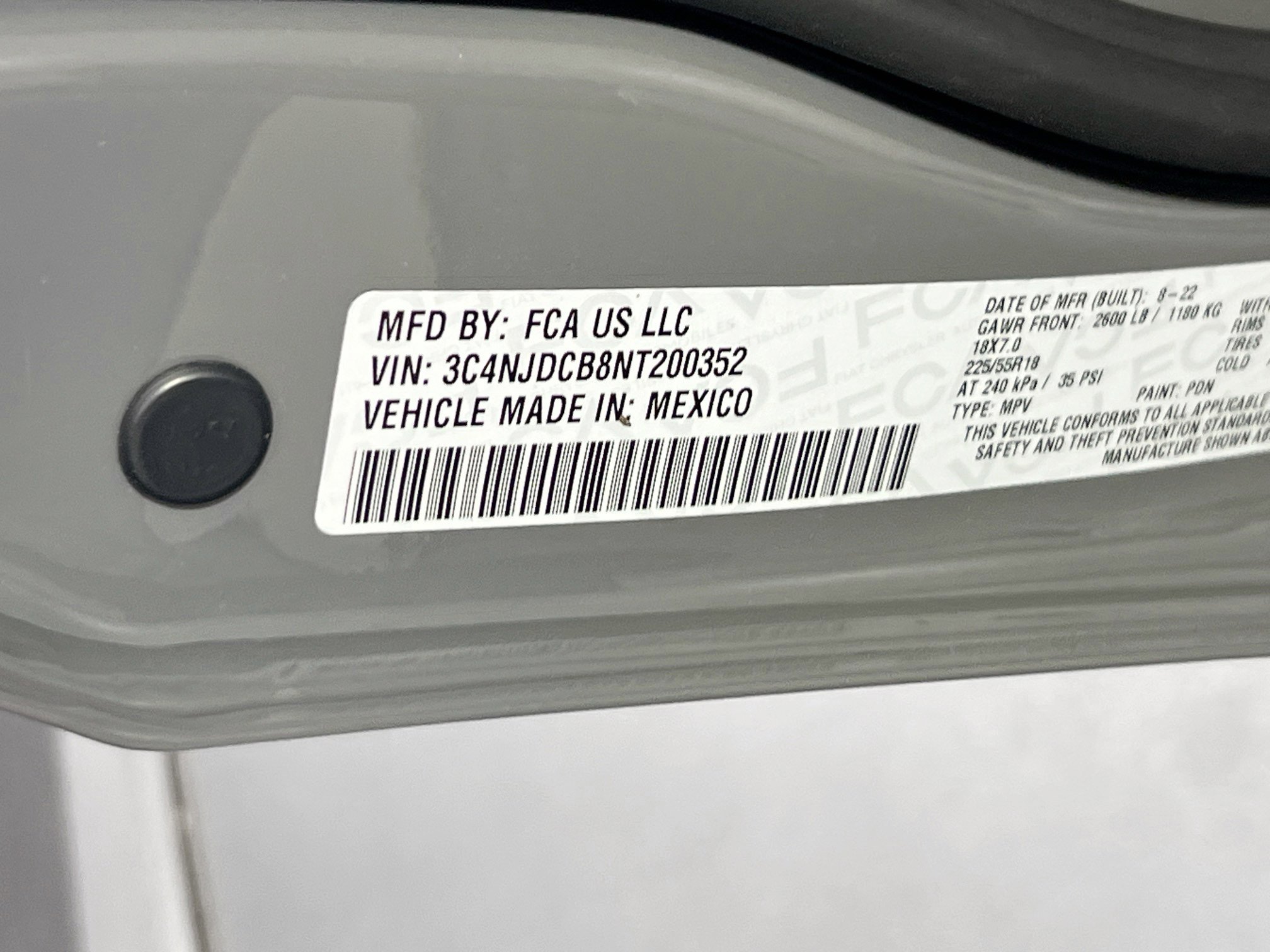 Used 2022 Jeep Compass Limited w/ Sun and Sound Group image 32