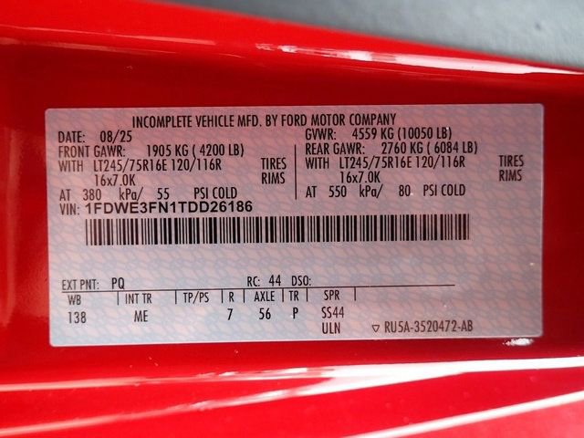 New 2026 Ford E-350 and Econoline 350 Super Duty w/ Interior Upgrade Package image 17