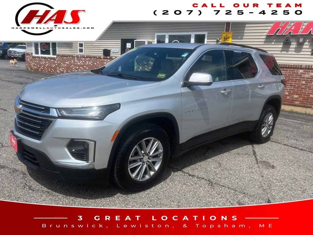 Used 2022 Chevrolet Traverse LT w/ LPO, Floor Liner Package AWD/4WD image 2