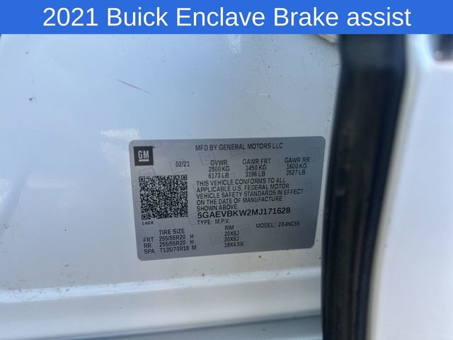 Used 2021 Buick Enclave Premium w/ Sun and Sites Package AWD/4WD image 31