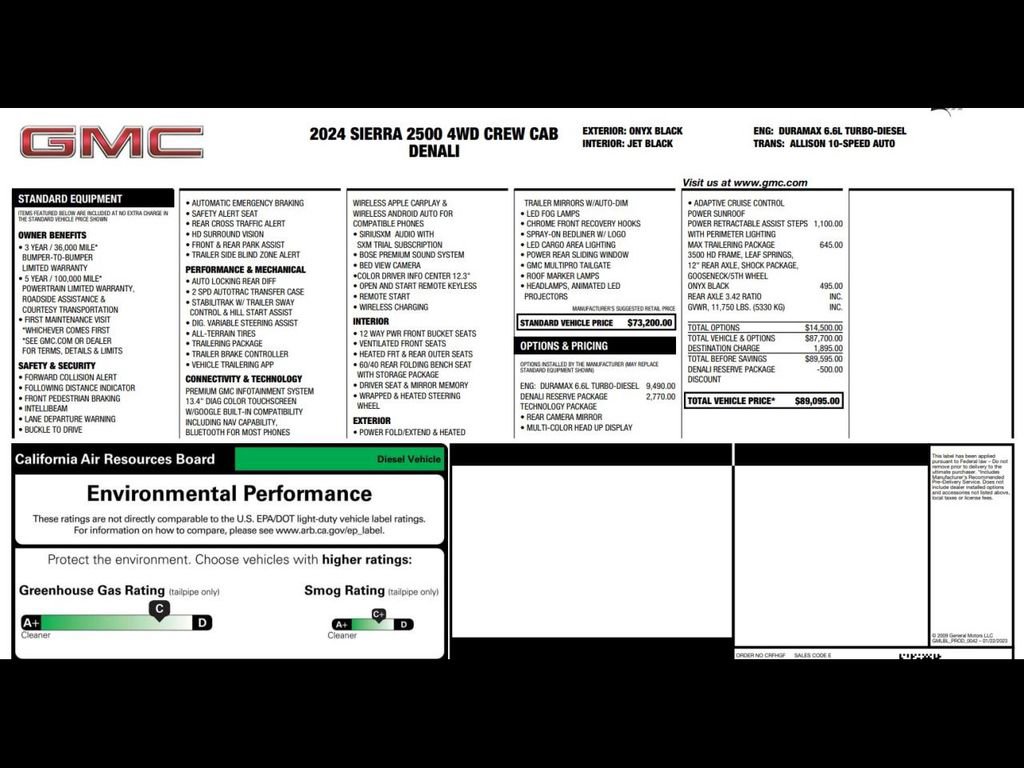 Used 2024 GMC Sierra 2500 Denali w/ Denali Reserve Package image 3