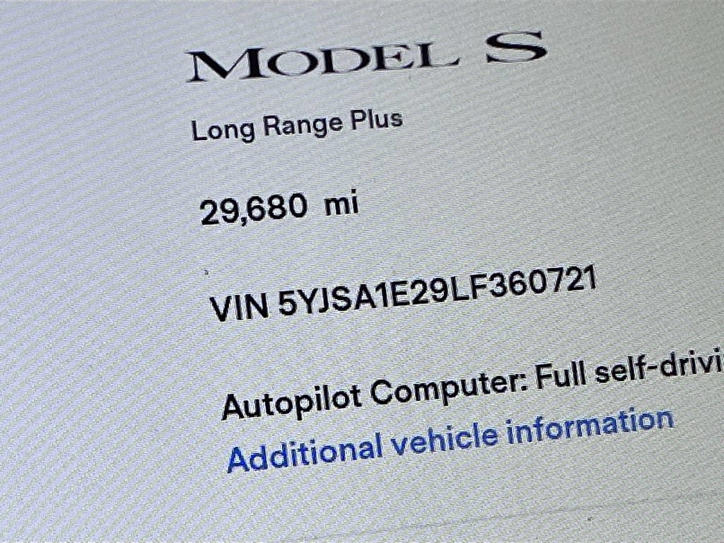 Used 2020 Tesla Model S Long Range AWD/4WD image 11