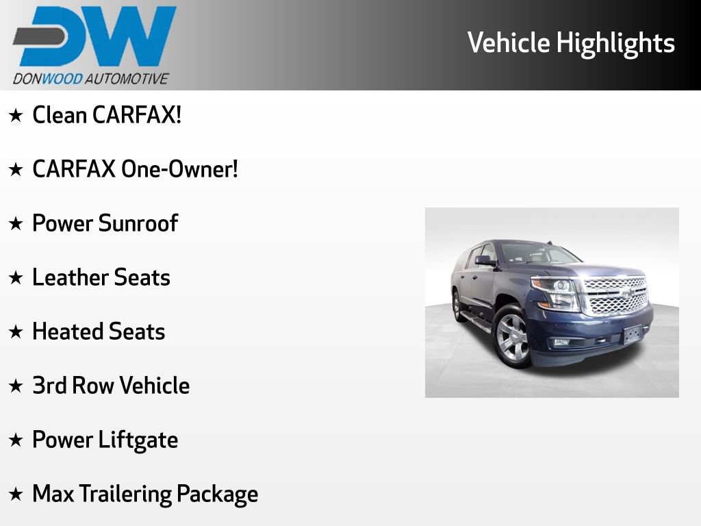 Used 2018 Chevrolet Suburban LT w/ LT Signature Package AWD/4WD image 6