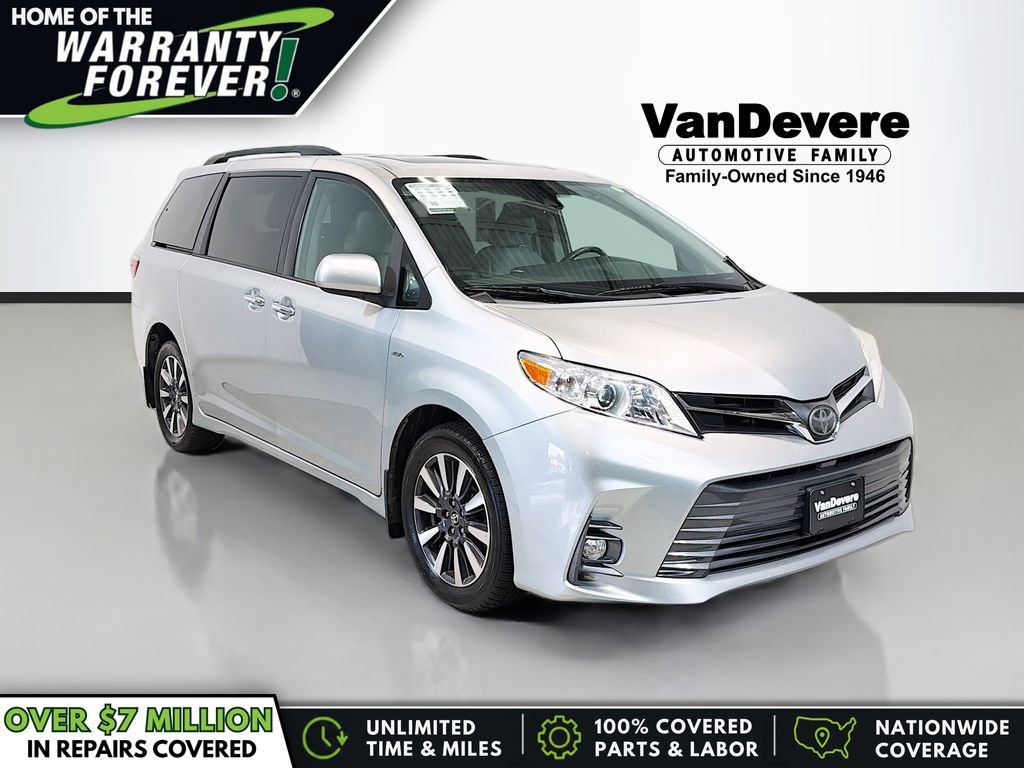 Used 2020 Toyota Sienna XLE w/ XLE Navigation Package AWD/4WD image 1