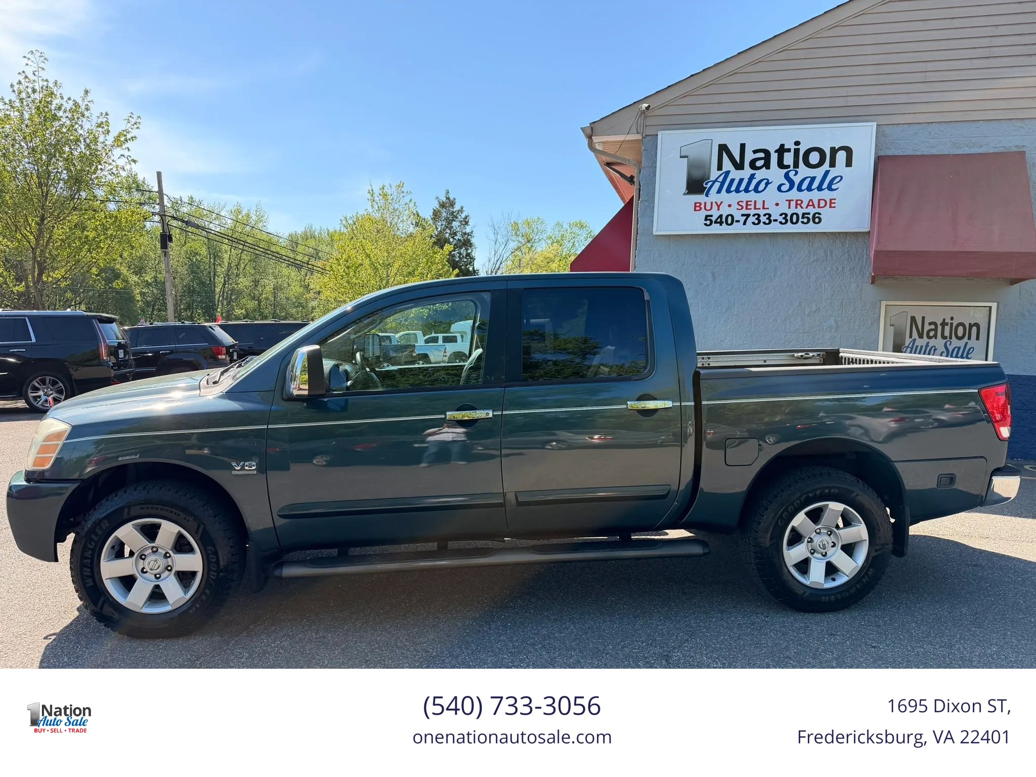 Used 2004 Nissan Titan LE w/ (Tow) Big Tow Pkg AWD/4WD image 3