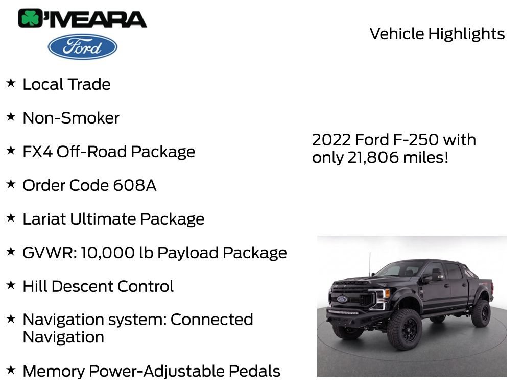 Used 2022 Ford F250 Lariat w/ Lariat Ultimate Package AWD/4WD image 8
