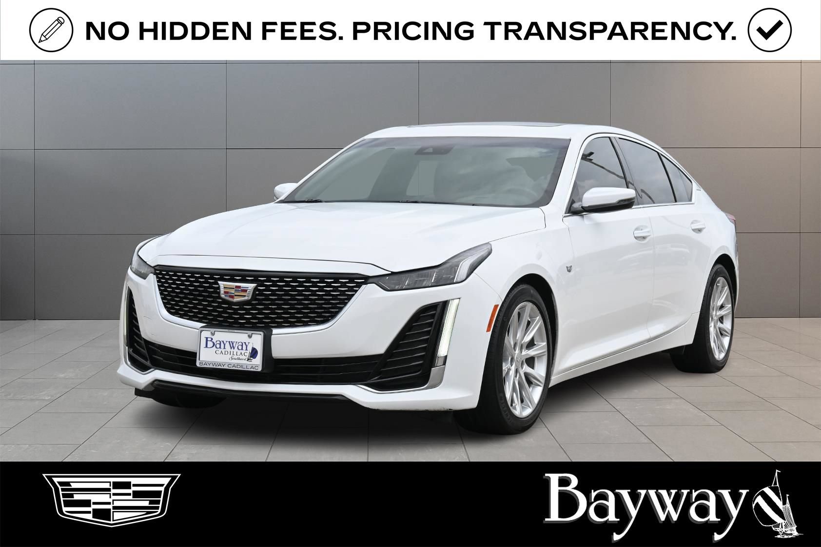 Certified 2023 Cadillac CT5 Luxury w/ Sun And Sound Package RWD image 1