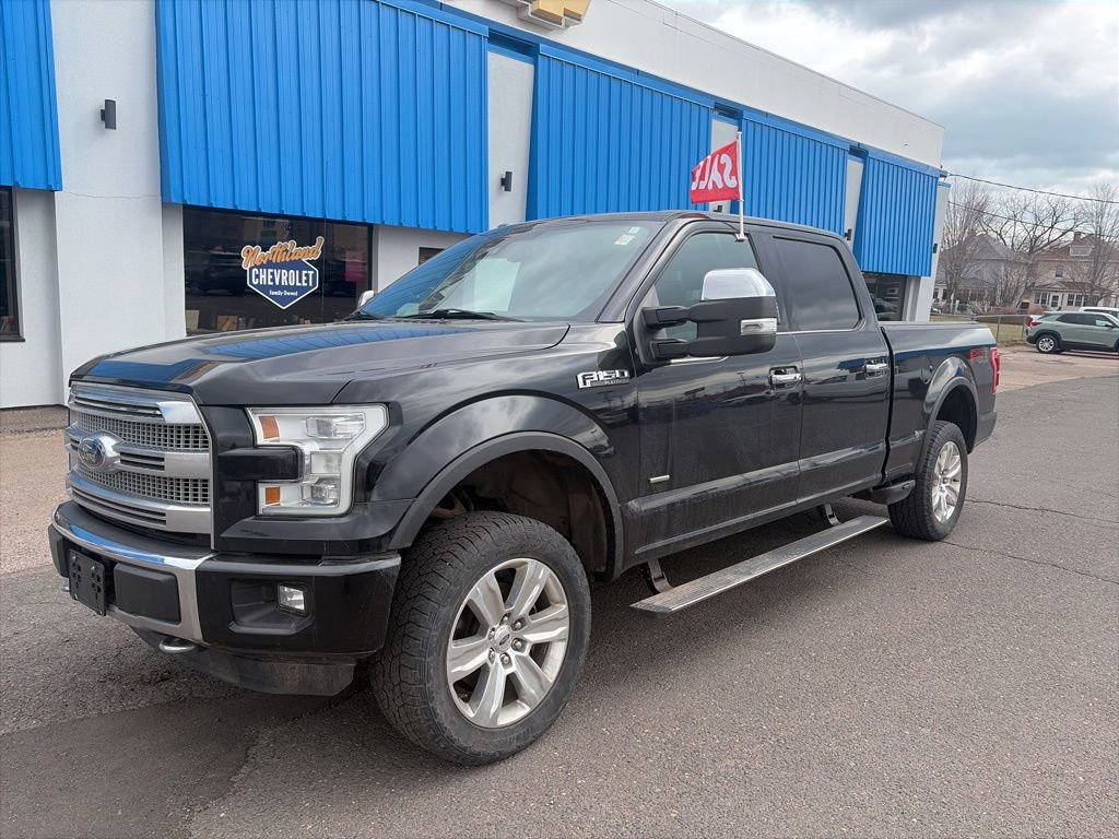 Used 2015 Ford F150 Platinum w/ Max Trailer Tow Package AWD/4WD image 1
