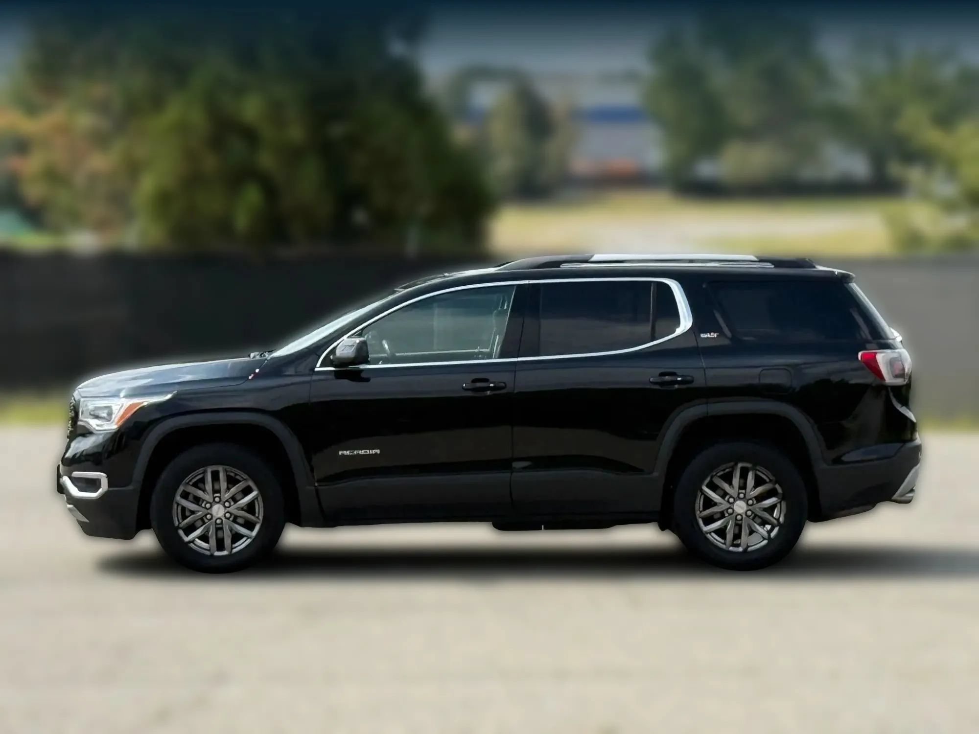Used 2017 GMC Acadia SLT w/ LPO, Black Accent Package FWD image 8