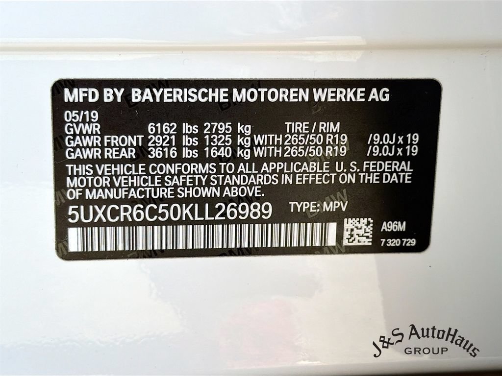 Used 2019 BMW X5 xDrive40i w/ Convenience Package AWD/4WD image 38