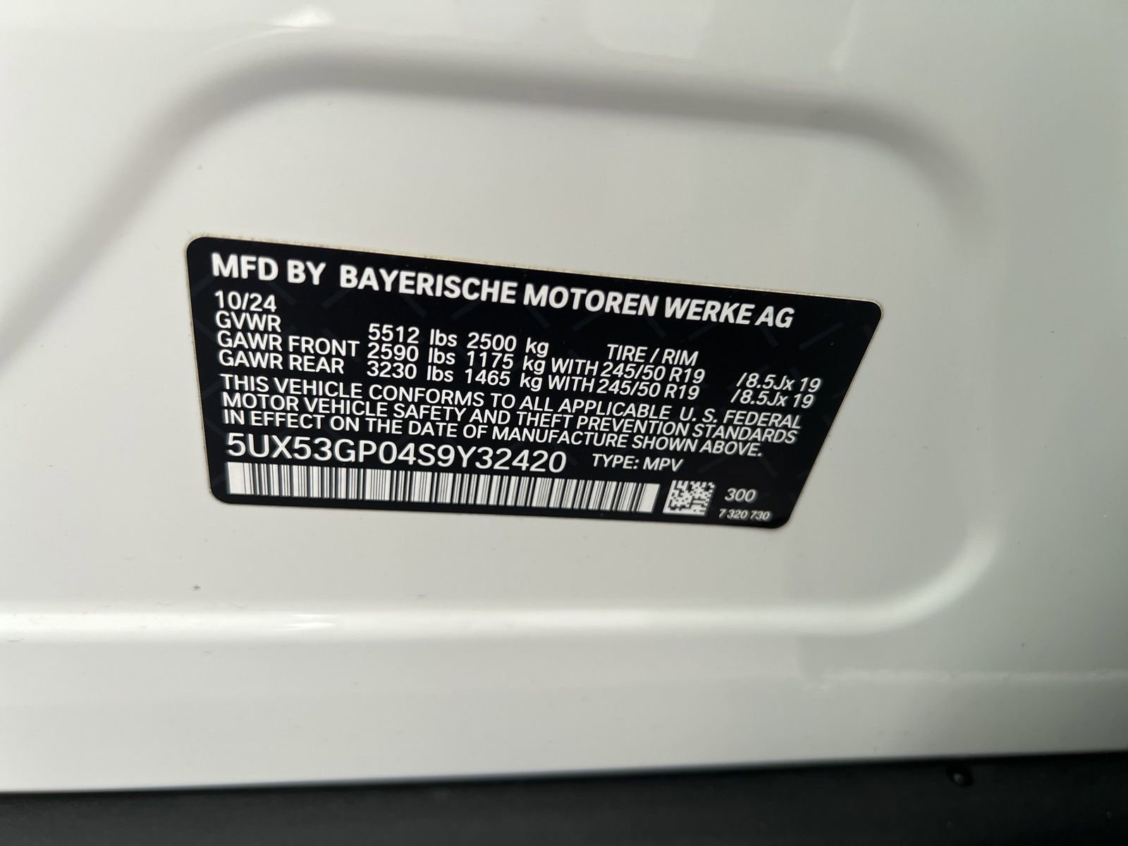 Used 2025 BMW X3 xDrive30i w/ M Sport Package image 23