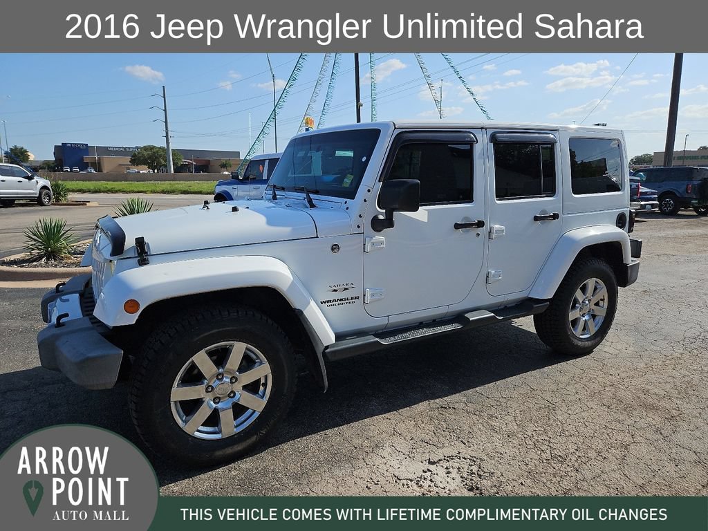 Used 2016 Jeep Wrangler Unlimited Sahara w/ Connectivity Group AWD/4WD image 5