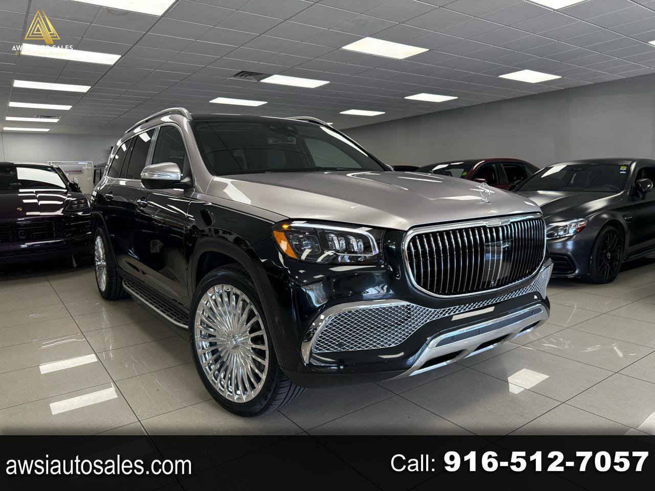 Used 2021 Mercedes-Benz GLS 450 4MATIC image 1