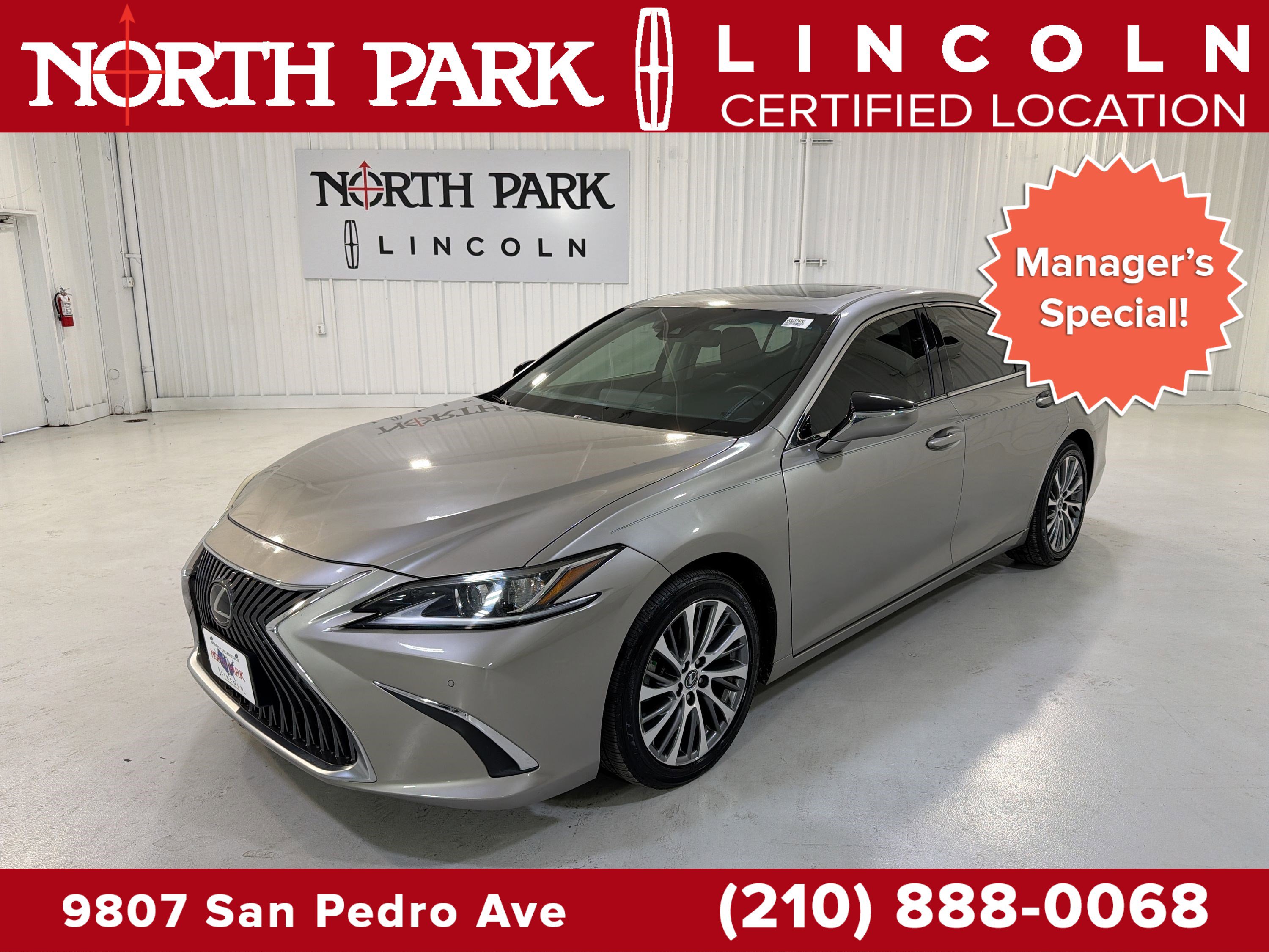 Used 2019 Lexus ES 350 w/ Ultra Luxury Package