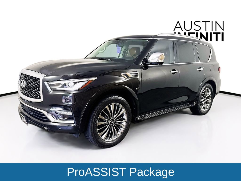 Used 2019 INFINITI QX80 Luxe w/ 22" Wheel Package RWD image 3