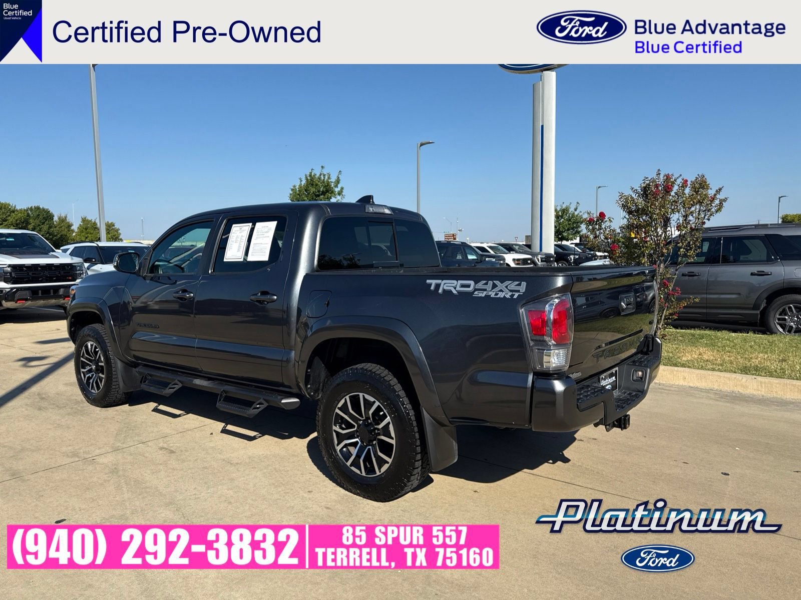 Used 2023 Toyota Tacoma TRD Sport w/ Technology Package AWD/4WD video 3