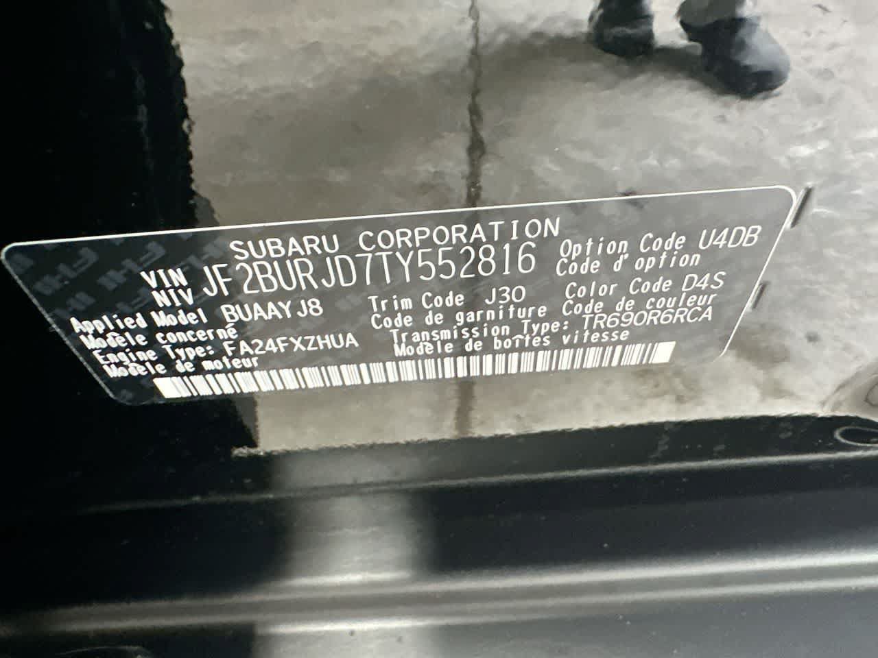 New 2026 Subaru Outback Touring XT AWD/4WD image 29