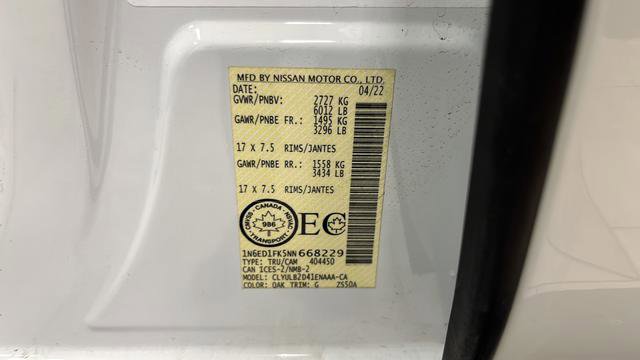 Used 2022 Nissan Frontier SV AWD/4WD image 27