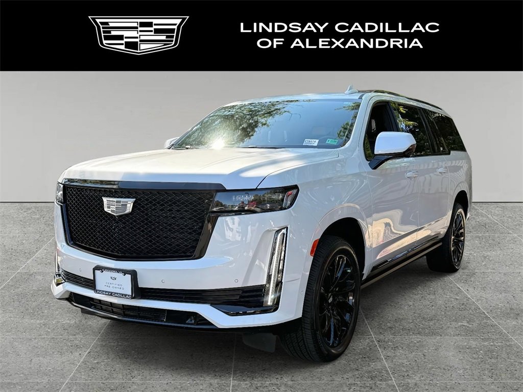 Certified 2024 Cadillac Escalade ESV Sport Platinum w/ LPO, ONYX Package