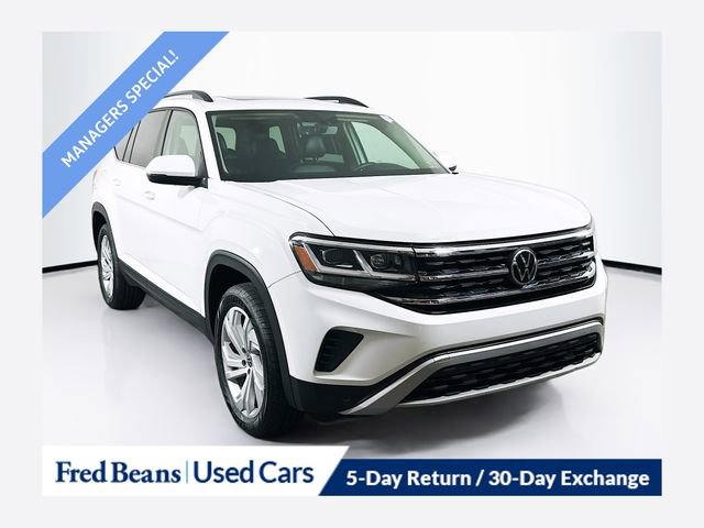 Certified 2022 Volkswagen Atlas SE w/ Panoramic Sunroof Package image 1