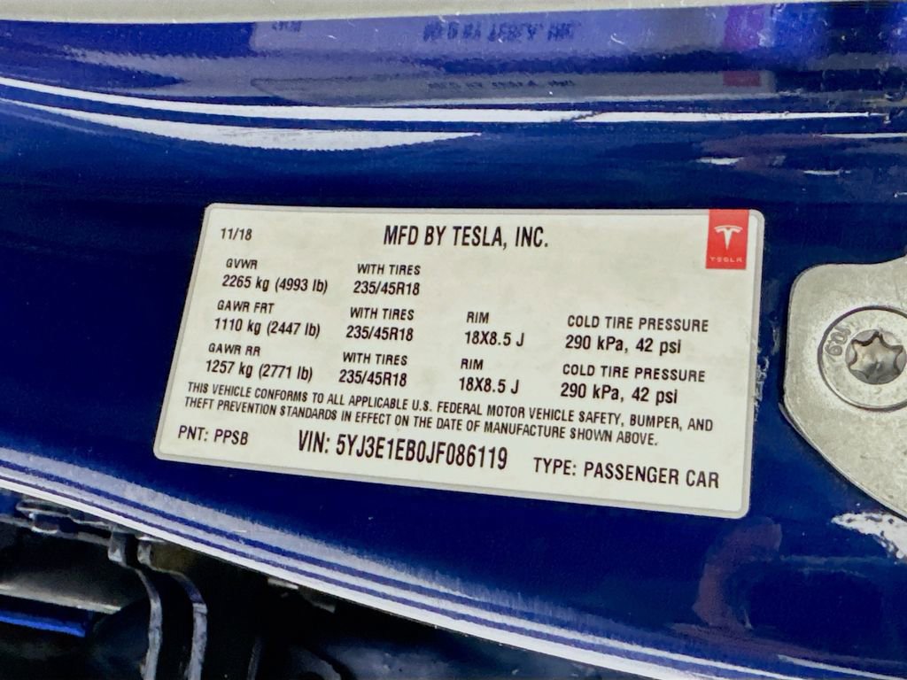 Used 2018 Tesla Model 3 Long Range image 49
