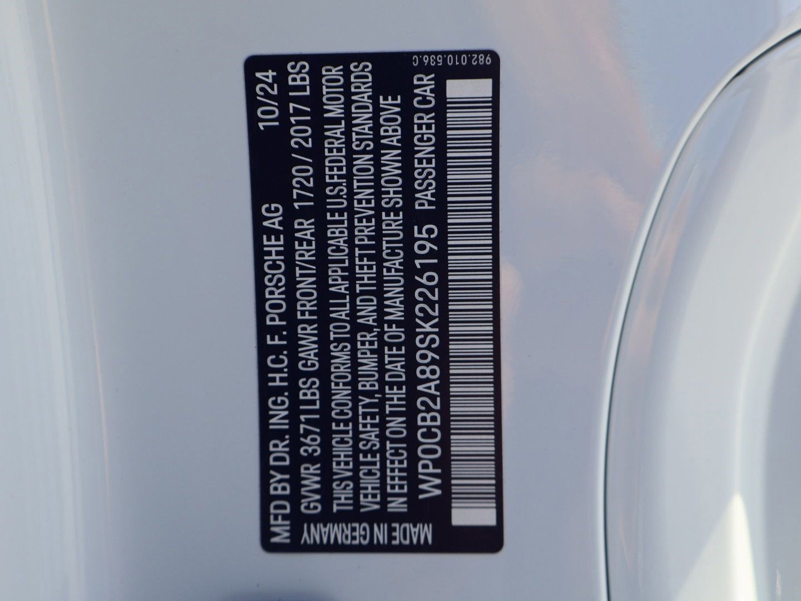 New 2025 Porsche 718 Boxster S image 24