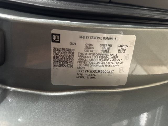 Used 2024 Chevrolet Corvette Z06 w/ Battery Protection Package RWD image 25