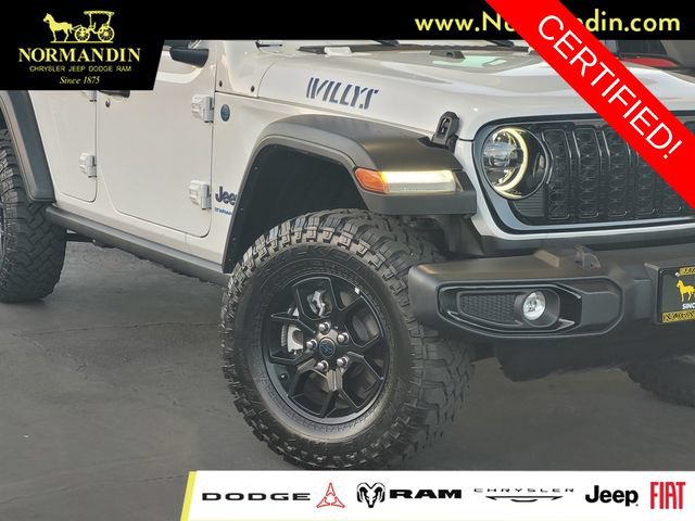 Certified 2025 Jeep Wrangler Unlimited Sport S 4xe AWD/4WD image 5