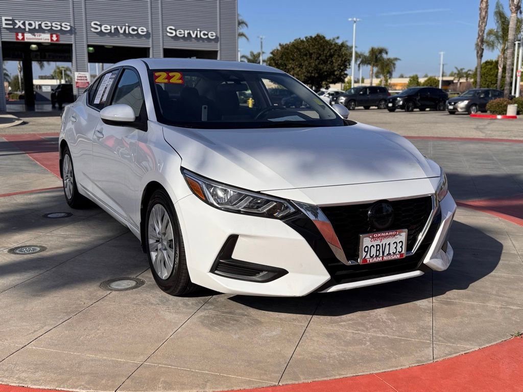 Used 2022 Nissan Sentra S w/ Trunk Package FWD image 2