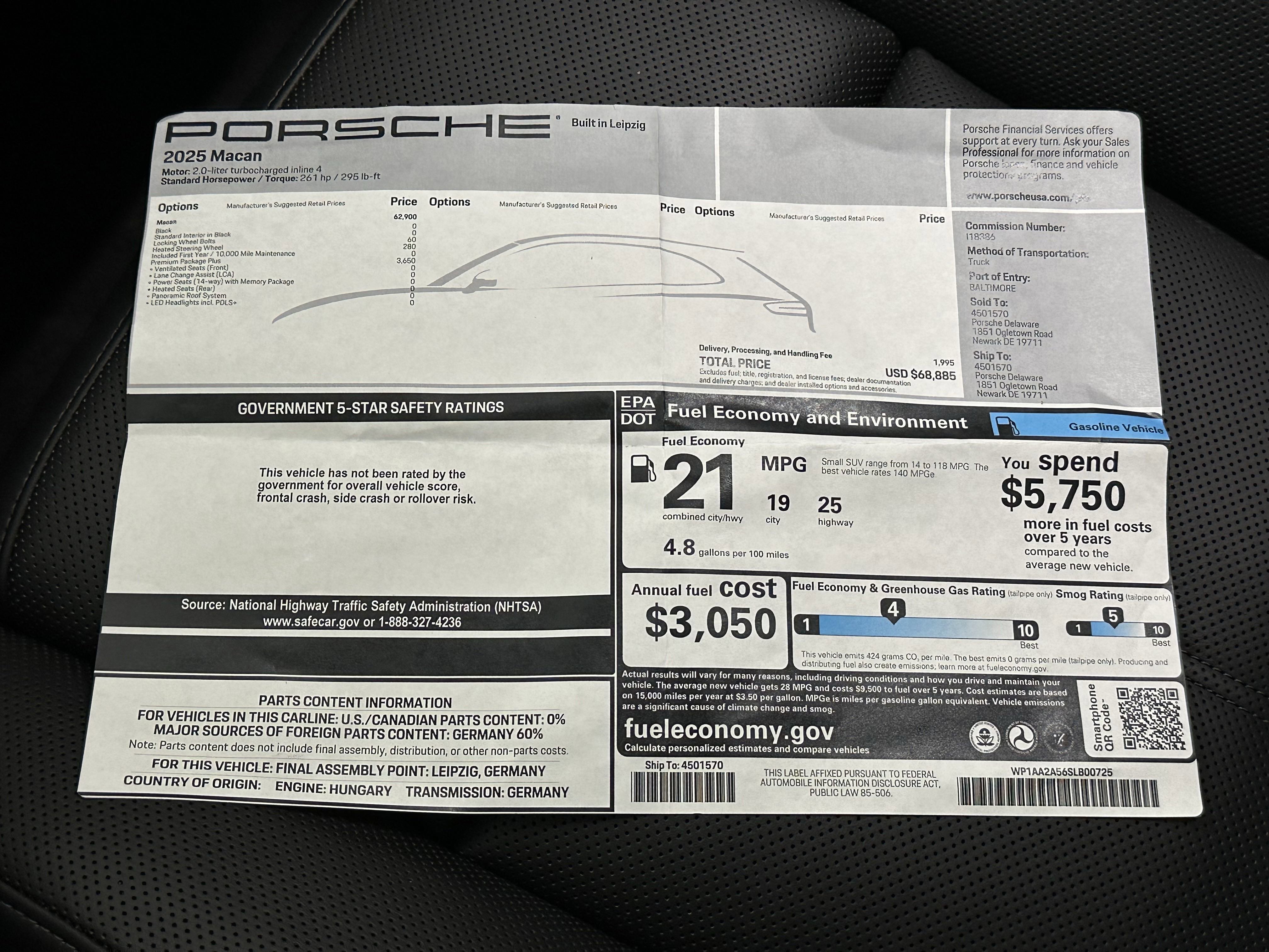 Certified 2025 Porsche Macan image 53